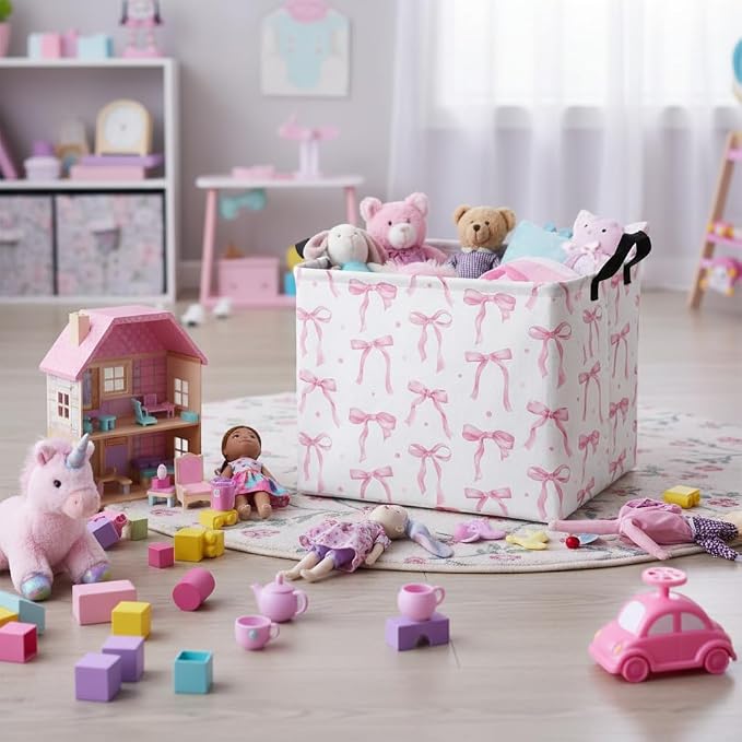 Rectangular Baby Kids Storage Basket - Image 5