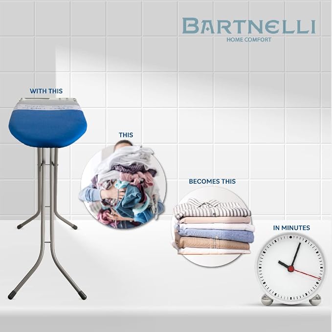 Bartnelli Heavy Duty Ironing Board 48x15 | Designed & Made in Europe - Image 7