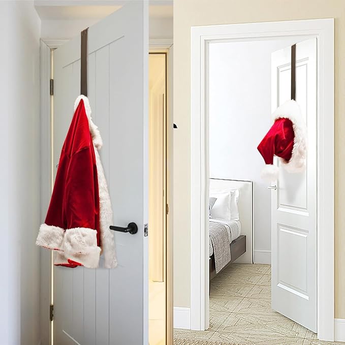 Wreath Hanger, 2 Pack Christmas Halloween Decorations Adjustable Wreath Hanger - Image 4