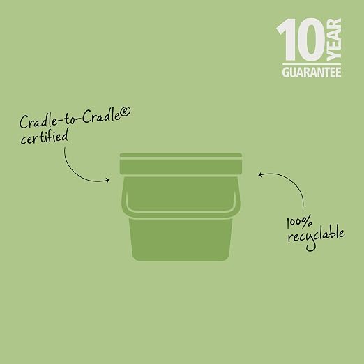 Brabantia Sort & Go Kitchen Countertop Food Scraps Compost Bin | XS / 1.6 Gal / - Image 7