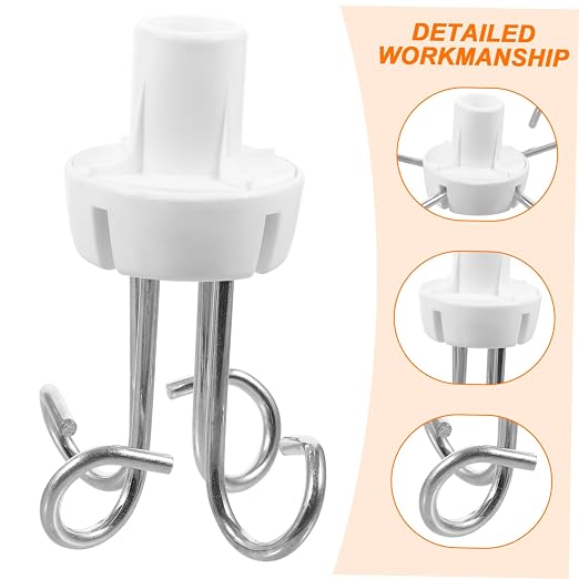 NOLITOY 4pcs Stainless Steel Infusion Rack Part Replacement Hooks - Image 7