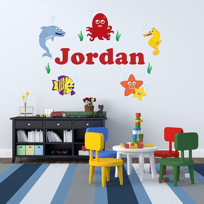 Oliver's Labels Premium Personalized Life Sized Wall Decal - Image 3