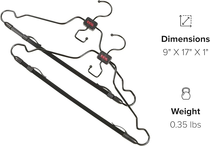 TUMI - 2-Piece Hangers Set - Travel Clothes Hanger - Image 8