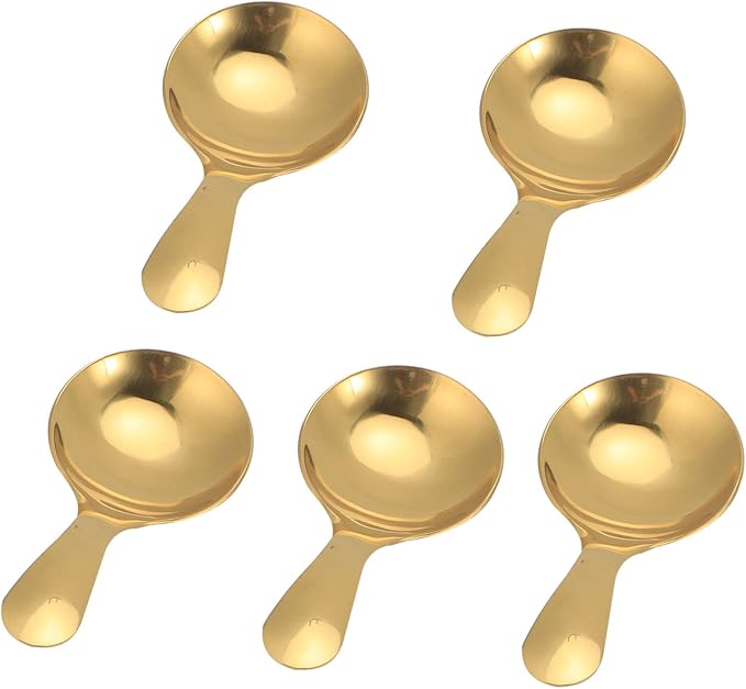 5Pcs Coffee Scoop Set, Stainless Steel Mini Scoops - Image 8