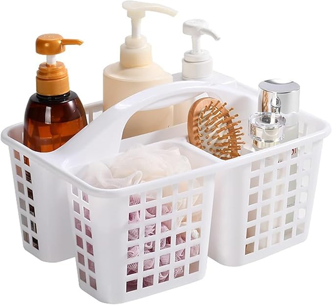 Portable Shower Caddy Basket, Convenient Cleaning Supplies Organizer by Boxonly