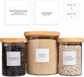 Pantry Label Stickers Including South Asian, Indian Essentials by LocaleLabels