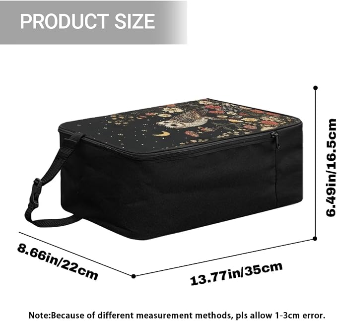 Owl Portable Travel Iron Storage Bag Lightweight Carrying Case - Image 7