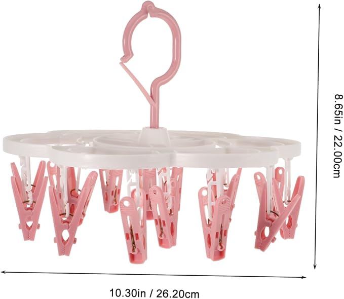 1pc Windproof Drip Hanger for Socks and Underwear Sturdy Clip Rack High Bending - Image 2