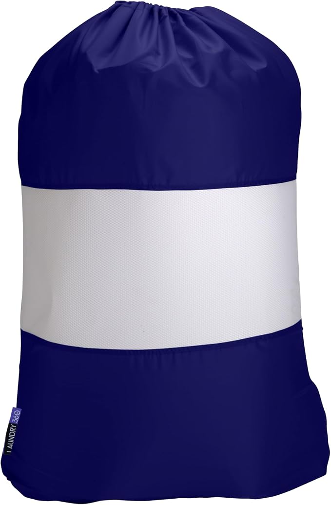Sanitized Laundry Bag with Mesh Window, Dimensions: 15 x 12 x 2 inches - Image 2