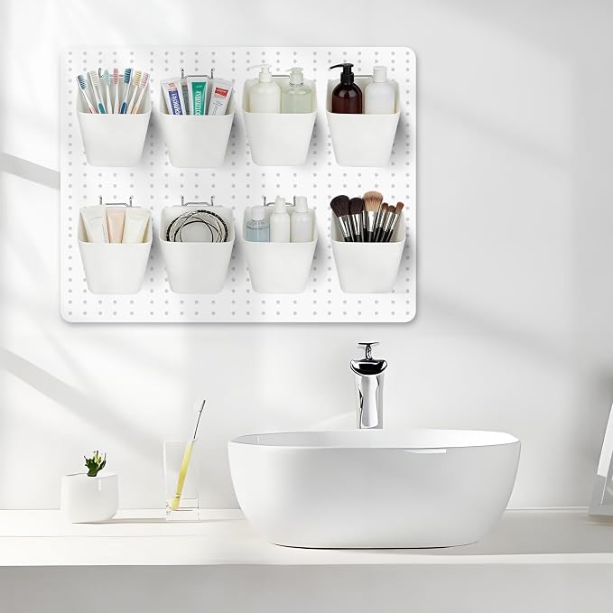 8 Pack Large Pegboard Bins - Image 7