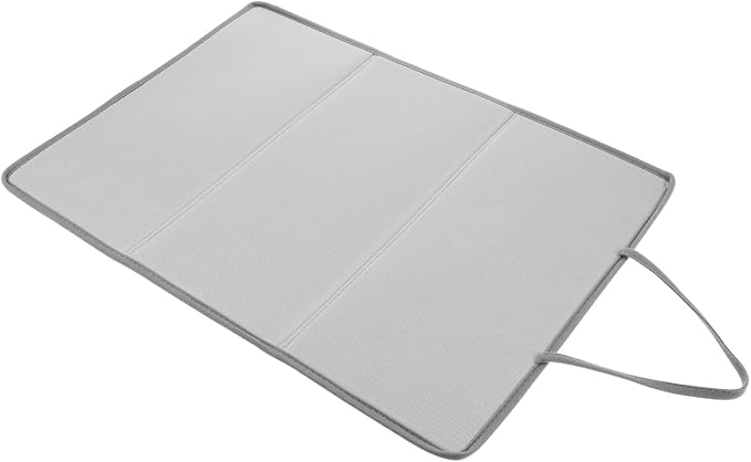 Toyvian Foldable 3-Panel Door Ironing Board Wall Mount Heat-Resistant Clothes by Toyvian