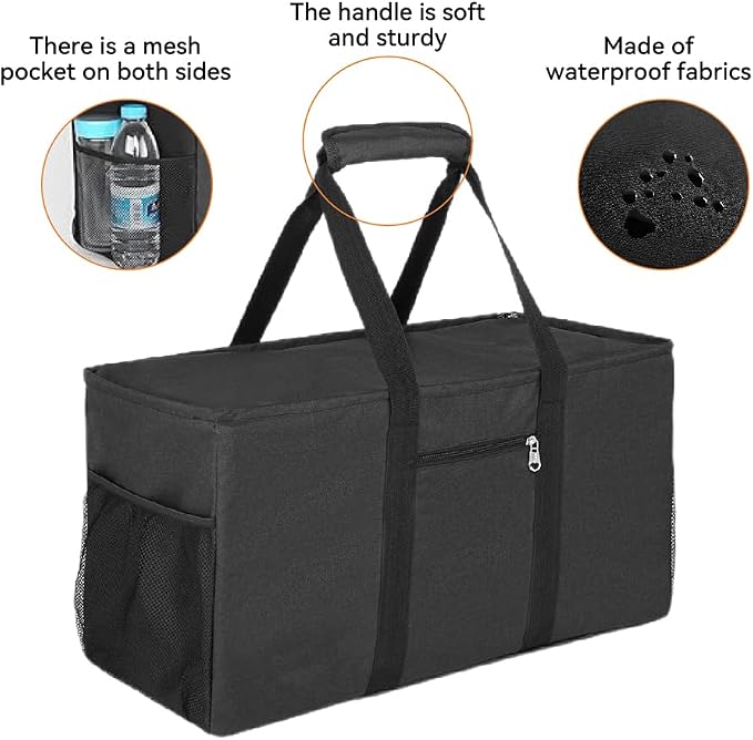 Extra Large Utility Tote Bag – Reusable Shopping Bag - Image 3