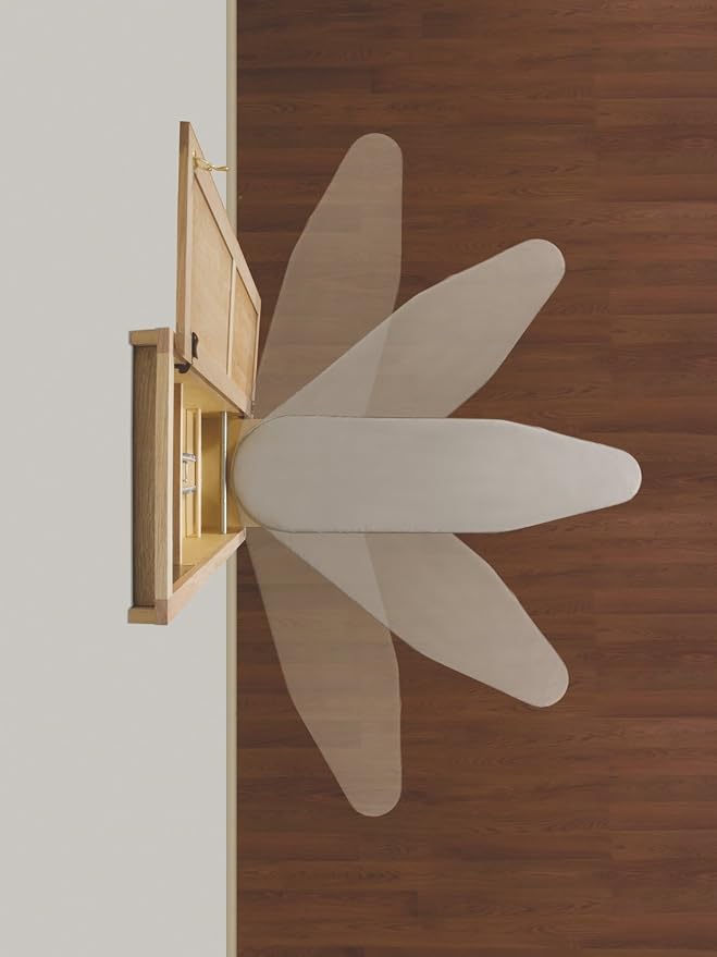 Hide Away Oak Ironing Board - Image 5