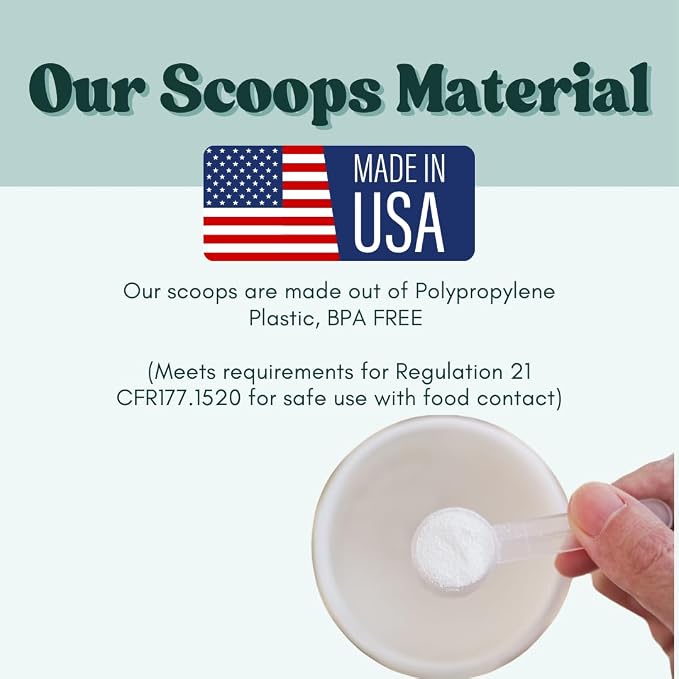 6.5 mL Long Handle Plastic Measuring Spoon - Image 7
