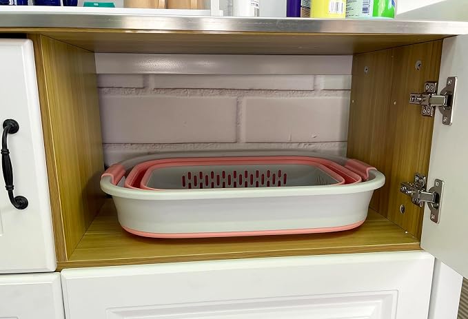 SAMMART 40L Collapsible Plastic Laundry Basket-Portable Pop Up Storage - Image 4