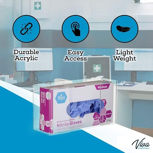 AdirMed VivaEssentials Single Glove Box Holder, Wall Mount or Free Standing - Image 7