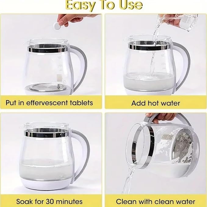 Water Bottle Cleaning Tablets – 30 Pack, Chlorine-Free and Odorless Cleaner - Image 5