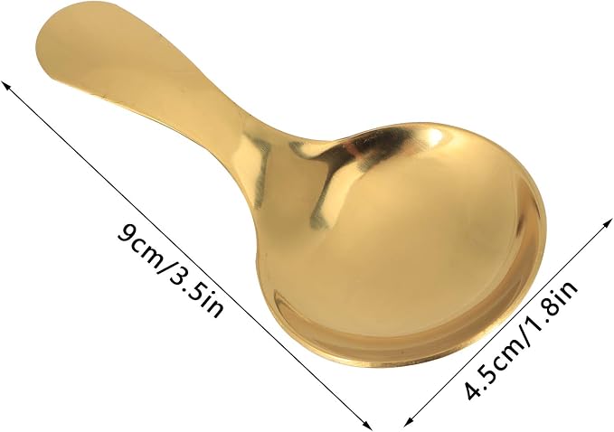 5Pcs Coffee Scoop Set, Stainless Steel Mini Scoops - Image 2
