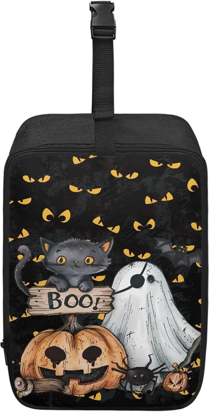 Halloween Steam Iron Storage Bag Pumpkin Ghost Bat Handheld Steamer Case by YUVAMAGIMO