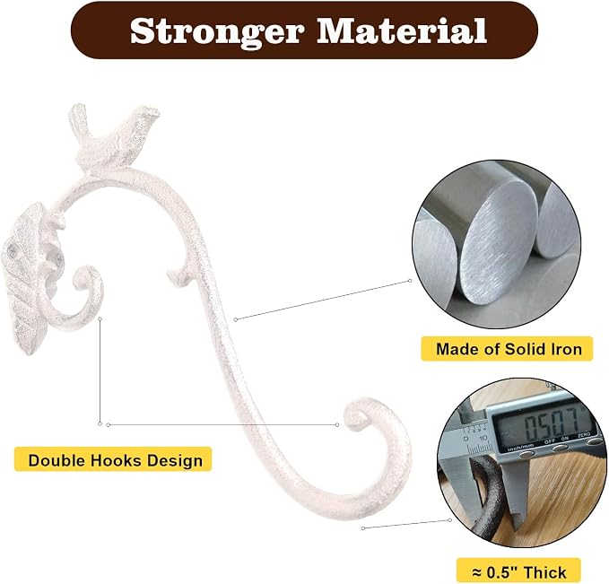 Z metnal Cast Iron Plant Hanger - Image 4