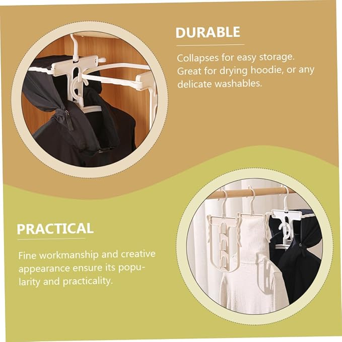 Rotatable Plastic Clothes Drying Rack - Image 6