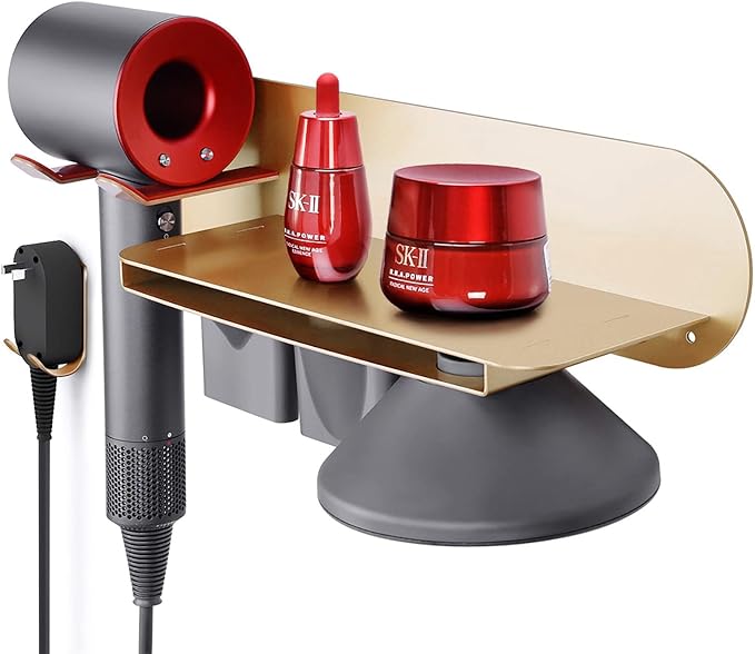 FLE Hair Dryer Holder Wall Mounted by FLE