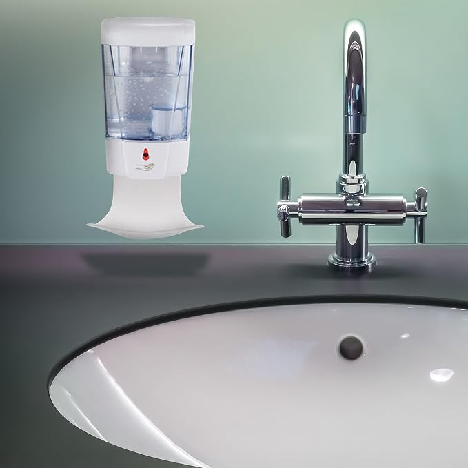 Balacoo 2 Pcs Soap Dispenser Tray, Wall Mounted Soap Dispenser Bracket - Image 7