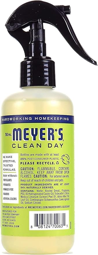 MRS. MEYER'S CLEAN DAY Room Freshener Spray, Lemon Verbena Scent, Instant & - Image 4