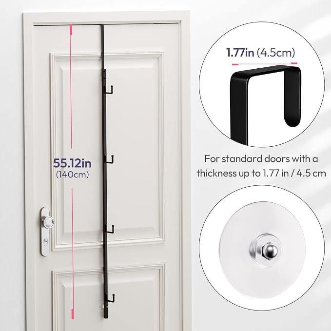 HapiRm Over Door Hat Rack - Image 8