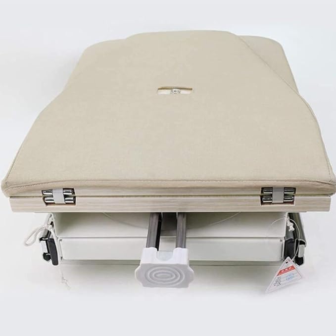 Ironing Board Retractable Pull Out Ironing Board Closet Sliding Out Swivel Iron - Image 5