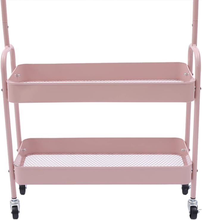 DYRABREST Simple Design 2-In 1 Garment Rack - Image 8