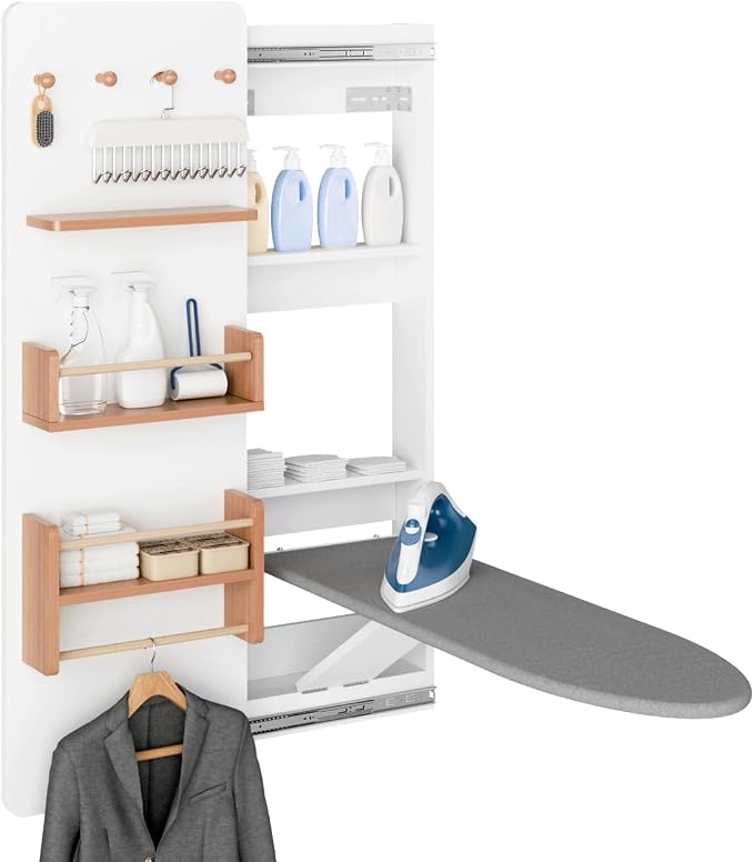 Wall Mounted Ironing Board Cabinet by Kikihouse