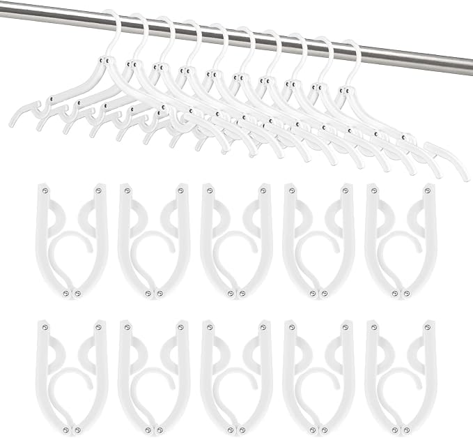 HOUSE DAY Travel Hangers, Portable Folding Hangers by HOUSEDAY