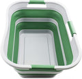 SAMMART 30L Collapsible Plastic Laundry Basket by SAMMART