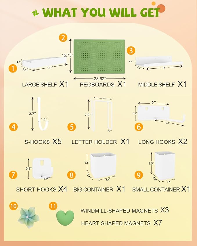 Metal Pegboard Kit — Carbon Steel Pegboards - Image 3