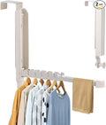 Over The Door Drying Rack, 2 Pack Foldable Over The Door Hooks Hanger by Dntorx