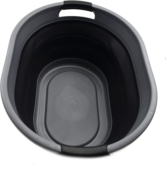 SAMMART 32L Collapsible Plastic Laundry Basket - Image 4