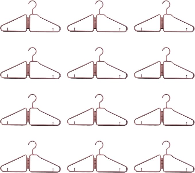 Foldable Coat Hanger, 12 Pack by STALKLENE