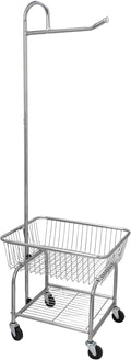 Household Essentials 6028-1 Rolling Laundry Cart by HouseholdEssentials