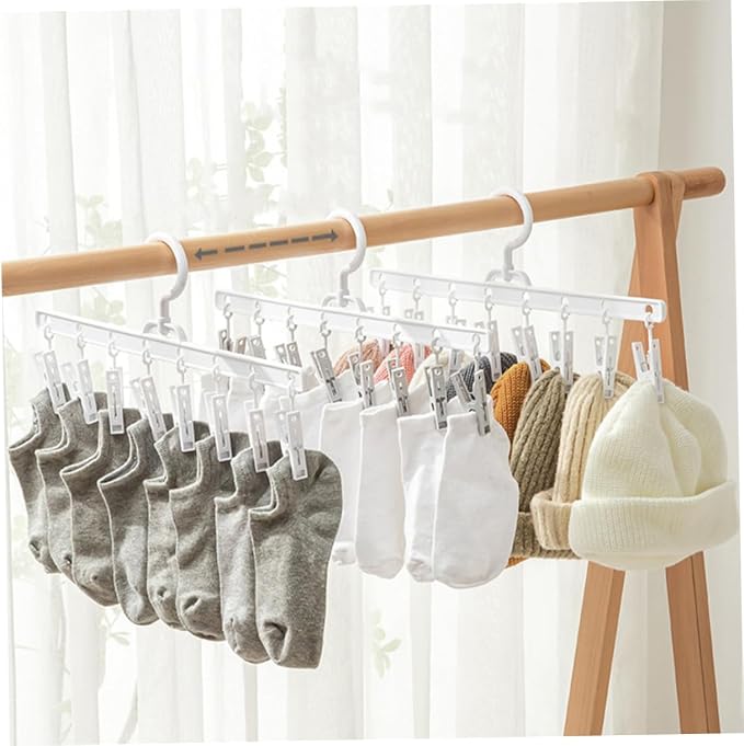 Vaguelly 360° Rotating Sock Drying Rack - Image 7
