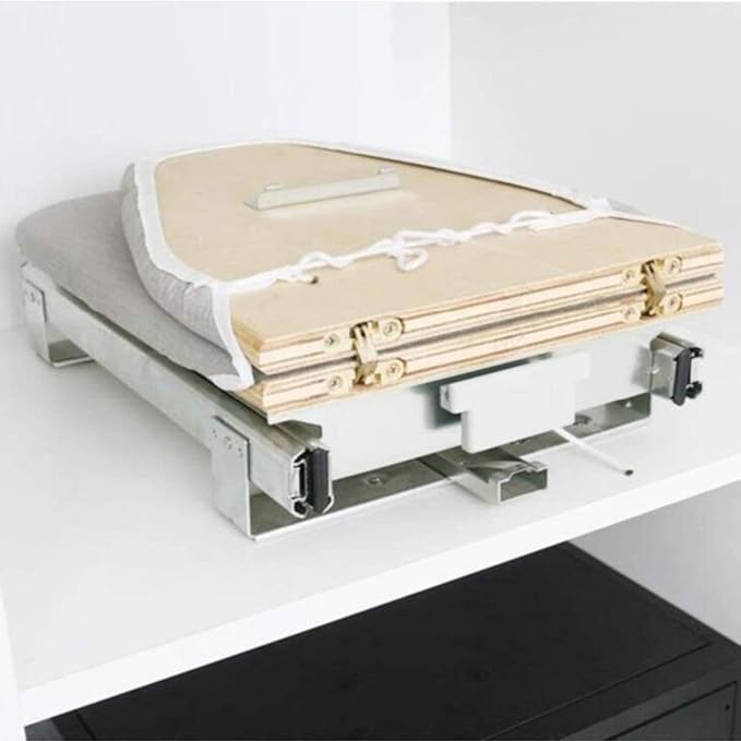 Ironing Board Retractable Pull Out Ironing Board Closet Sliding Out Swivel Iron by Unknown