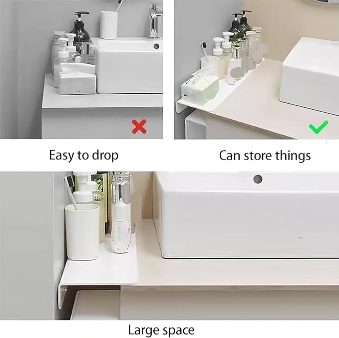 Metal Kitchen Refrigerator Gap Partition Countertop Gap Extension Board - Image 6