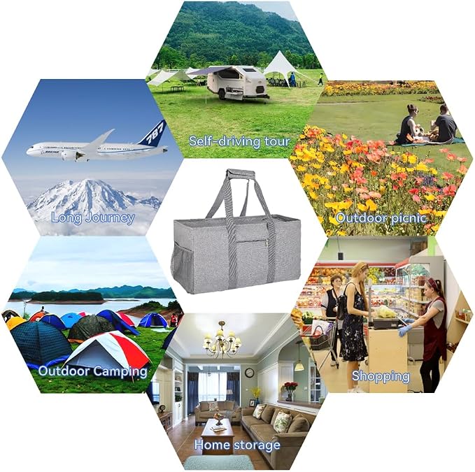 Extra Large Utility Tote Bag – Reusable Shopping Bag - Image 7