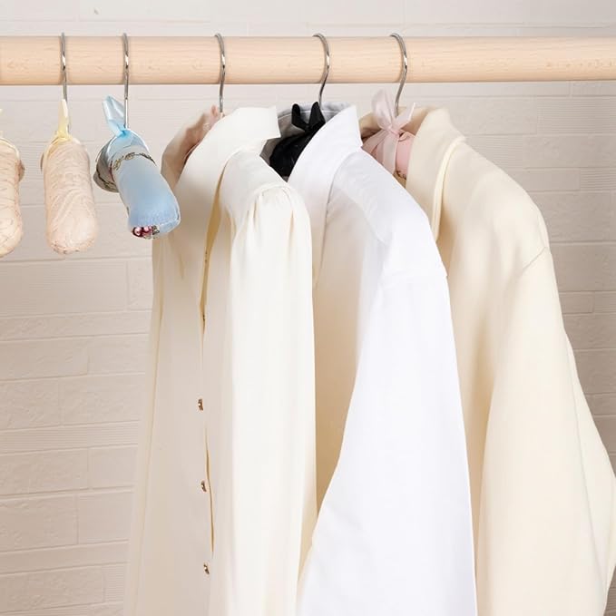 Anti-slip Satin Padded Clothes Hangers - Image 4