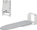 Wall Mounted Ironing Board, 180 Rotation, Space-Saving Fold Down by ZOESHOMEWARE