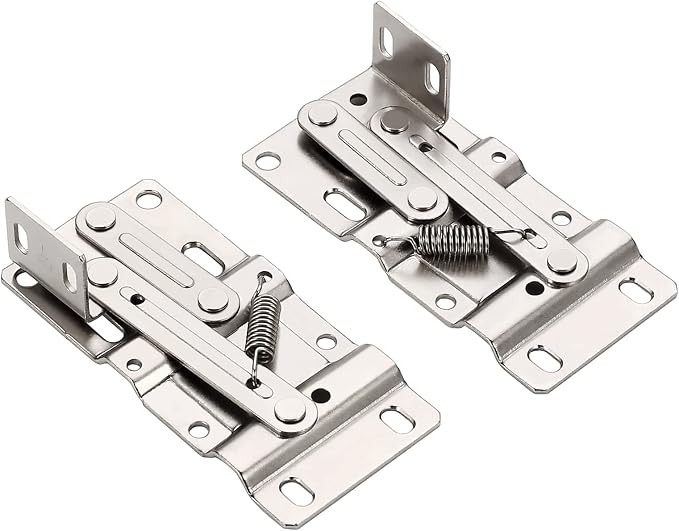 Furniware 2 Pair Tip Out Tray Hinges, Standard Sink Hinges by FURNIWARE