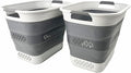 SAMMART 40L Collapsible Plastic Laundry Basket by SAMMART