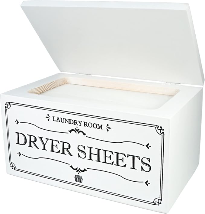 Farmhouse Dryer Sheet Dispenser/Holder Box by Unknown