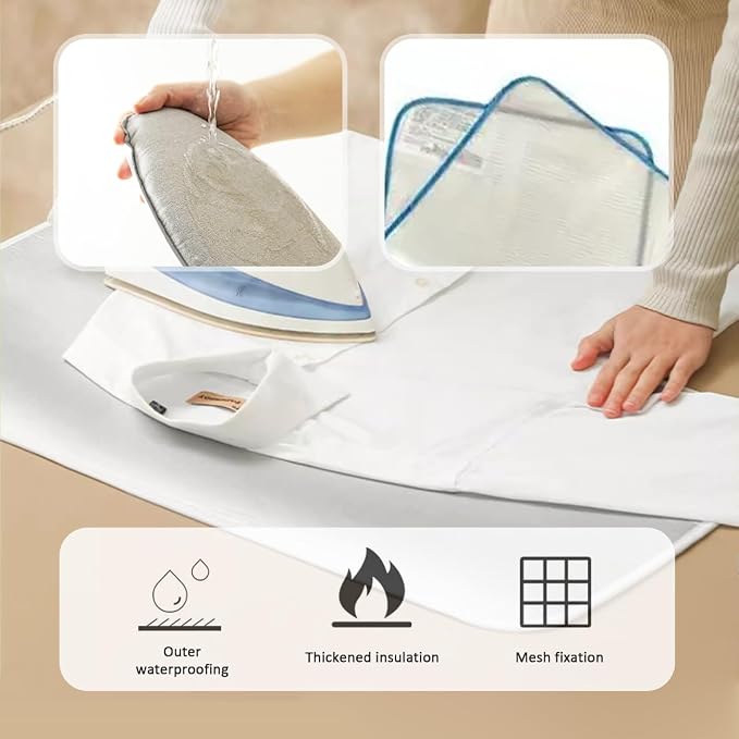 WAYUTO Over Door Garment Steamer Travel Mat 22 x 47 inches - Image 5