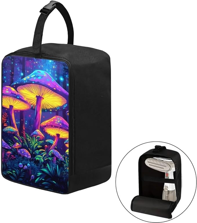 Glowing Mushroom Portable Steamer Iron Storage Bag - Image 2
